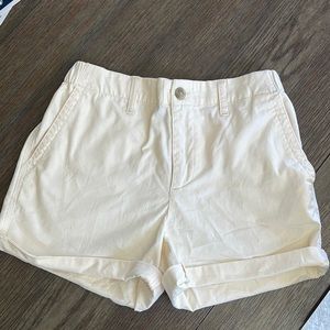 Old Navy White Stretchy Shorts